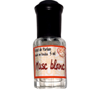 extrait de parfum indien MUSC BLANC fabriqué en Inde