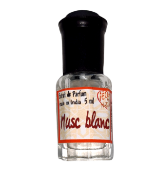 extrait de parfum indien MUSC BLANC fabriqué en Inde