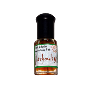 Extrait de parfum Patchouli 80', fabriqué en Inde