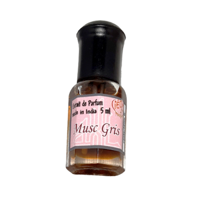 Extrait de parfum indien MUSC GRIS, fabriqué en Inde