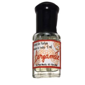 extrait de parfum indien BERGAMOTE, fabriqué en Inde